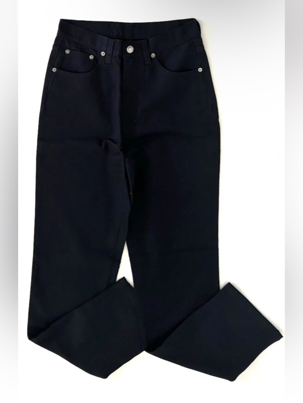 Iceberg | Italy Jeans  Womens Size 28 Navy Blue High Rise Wide Leg